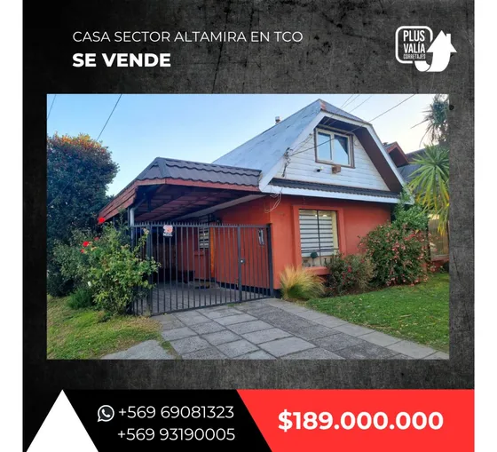 Se Vende Casa De Esquina En Javiera Carerra, Villa Altamira