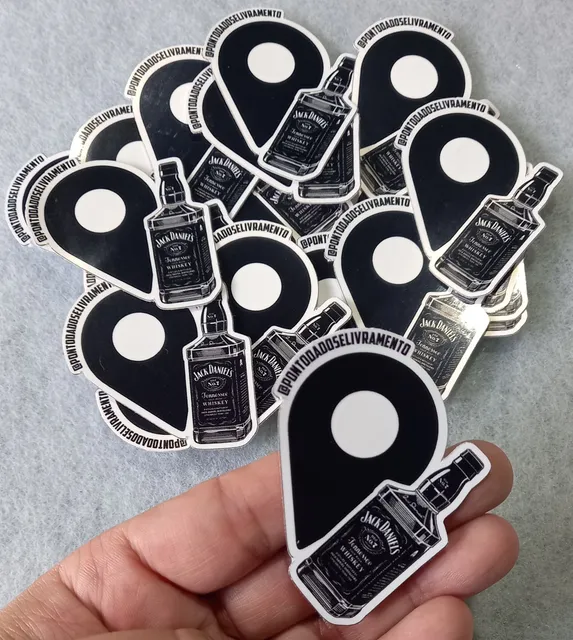 140 Etiquetas, Adesivos, Rótulos Personalizados 4x4cm