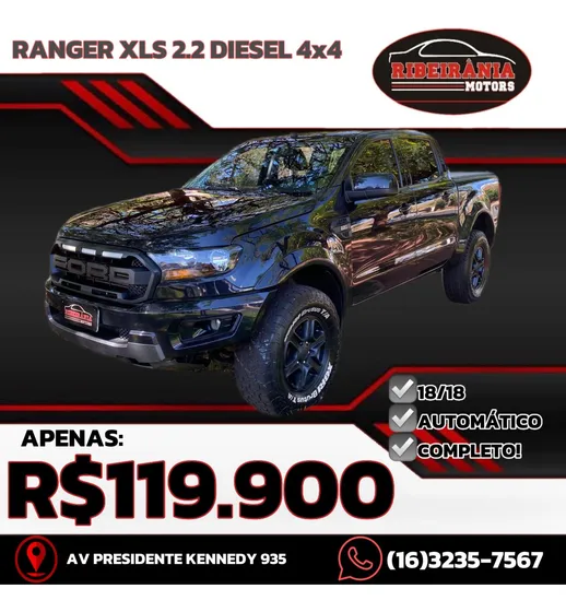 Ford Ranger Ranger Xls 2.2 4x4 Cd Diesel Aut.