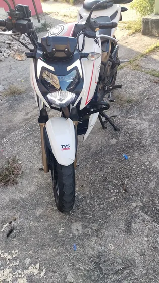 Tvs Rtr 4v 2024 Cilindrada 200cc Blanca