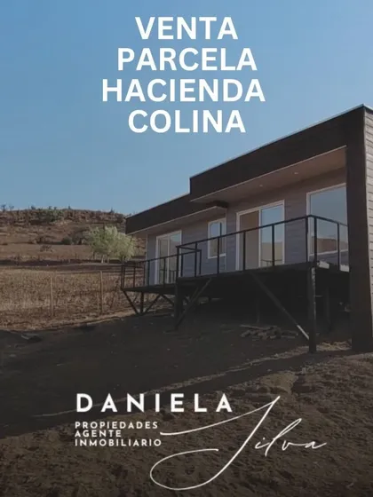 Parcela Con Casa Hacienda Chacabuco Colina