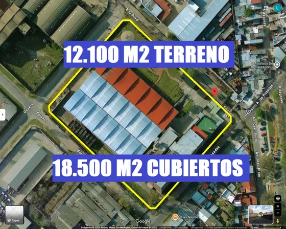 Predio En Venta De 12.100 M2 De Terreno Con 18.500 M2 Cubiertos - Parque Industrial De Lanus