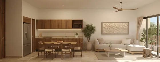 Departamento En Venta En Conkal, Mérida