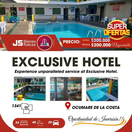 Hotel En Venta Oportunidad De Inversión!! Ocumare De La Costa. 002jsc