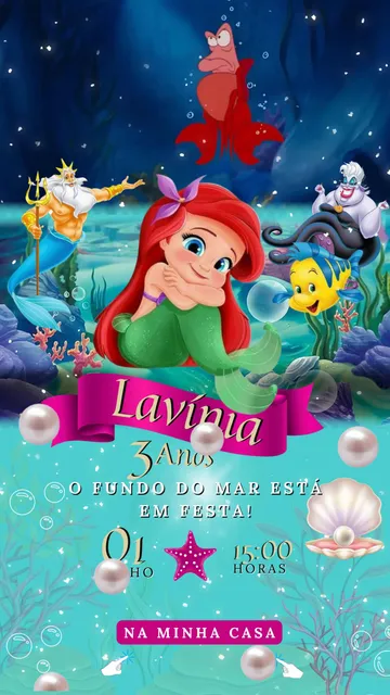 Convite De Aniversário Digital Com Música E Vídeo