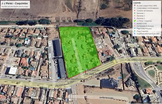 Terreno En Venta José Joaquín Pérez, Coquimbo