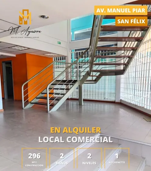 Local En Alquiler, Av Princial Manuel Piar, San Felix