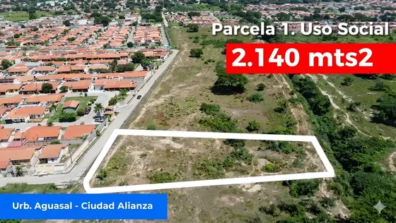 Terreno En Venta De 2.140m2 En Urb Aguasal Guacara Carabobo Hc
