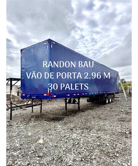 Carreta Baú Randon 30 Palets