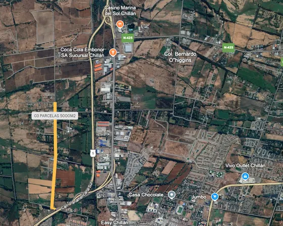 Parcela Urbana En Venta En Chillán