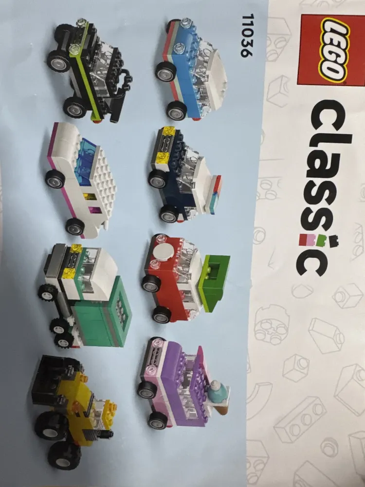 Lego Classic 11036 Veículos Criativos Brinquedo De 900 Peças