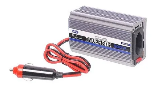 Inversor Tensão 12v 110v 200w Veicular Transformador Tomada