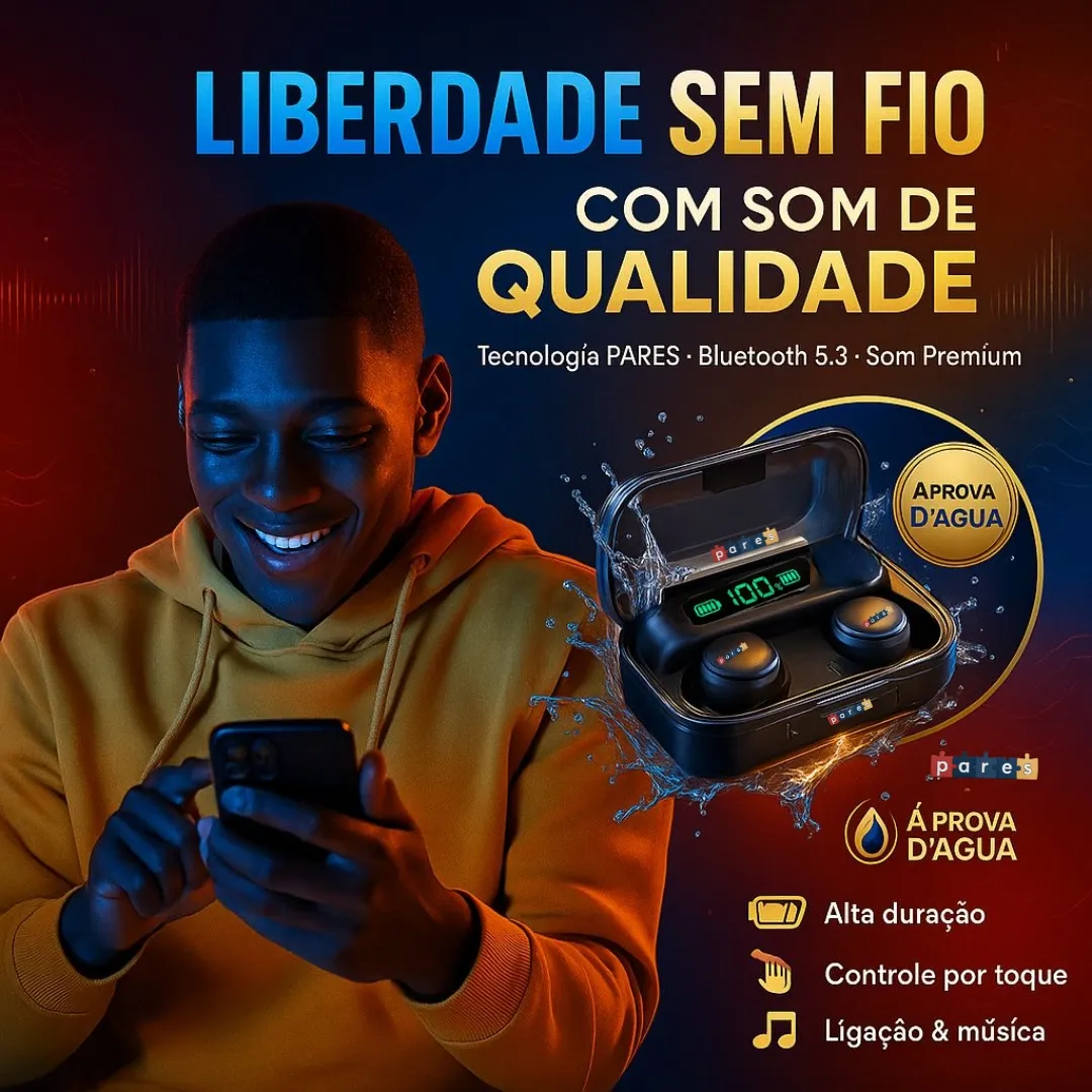 Fone especificações