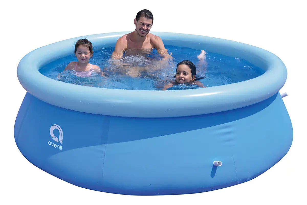 Avenli 17792 piscina inflável redonda 2600L cor azul pvc