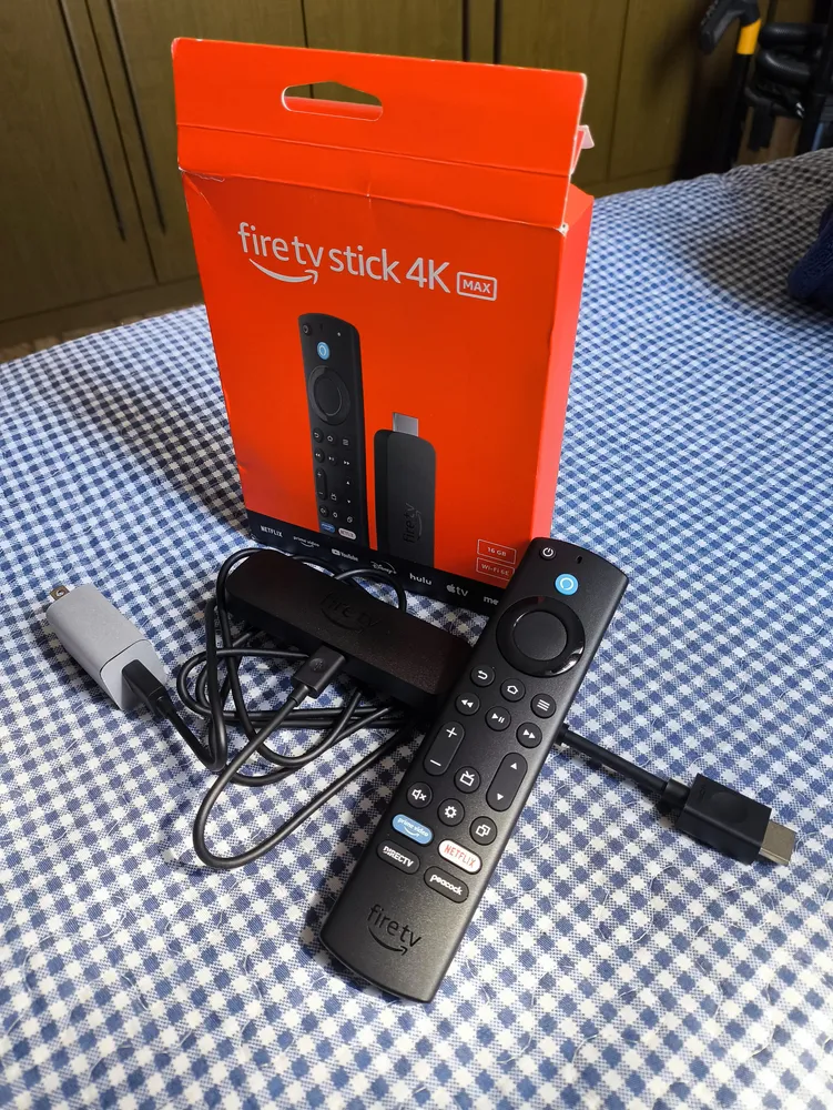 Amazon Fire Tv Stick 4k Max 16gb Wifi 6 Alexa Controle Voz