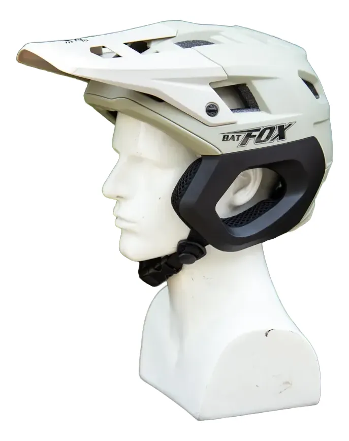 Capacete De Bicicleta, Proteção De Ouvido, Viseira Removível