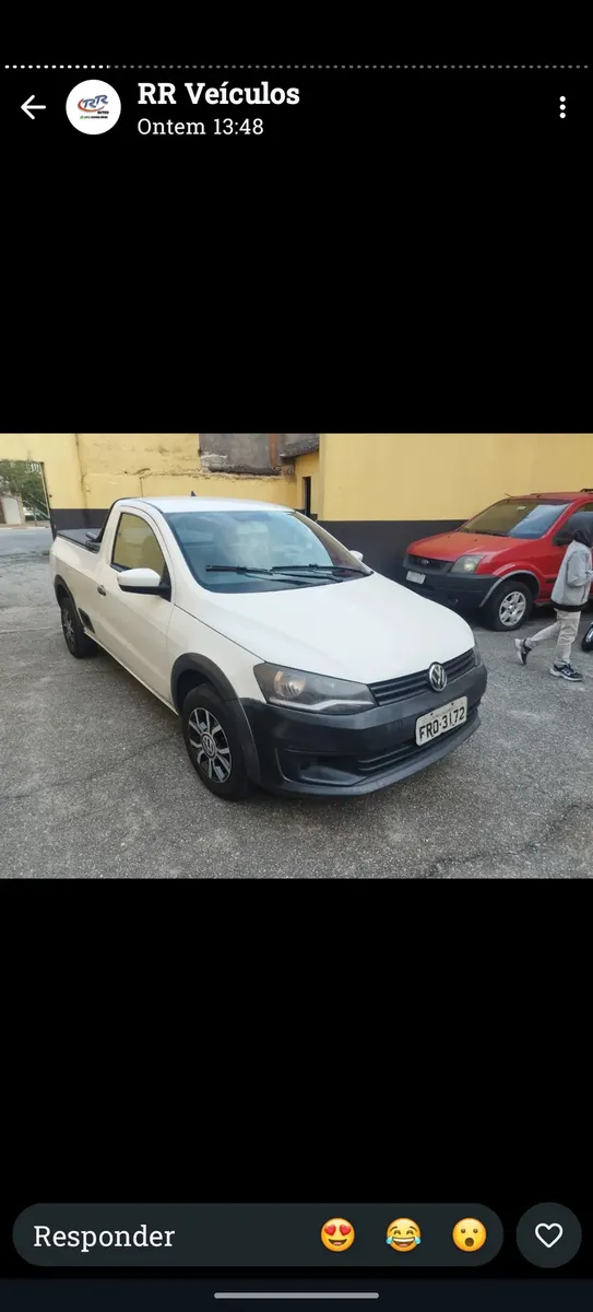 Volkswagen Saveiro 2015 1.6 Startline Cab. Simples Total Flex 2p — foto 2