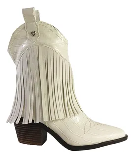 Botas vaqueras con barbas sale