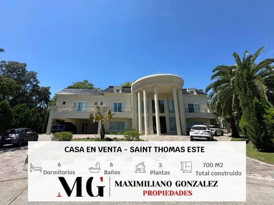 Casa En Venta Y Alquiler, 8 Ambientes - Saint Thomas Este, Esteban Echeverría