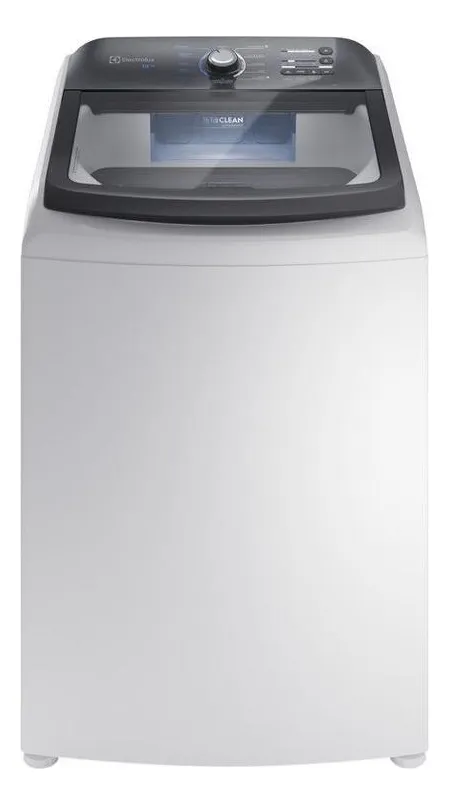 Máquina de Lavar Electrolux 18kg Branca com Cesto Inox