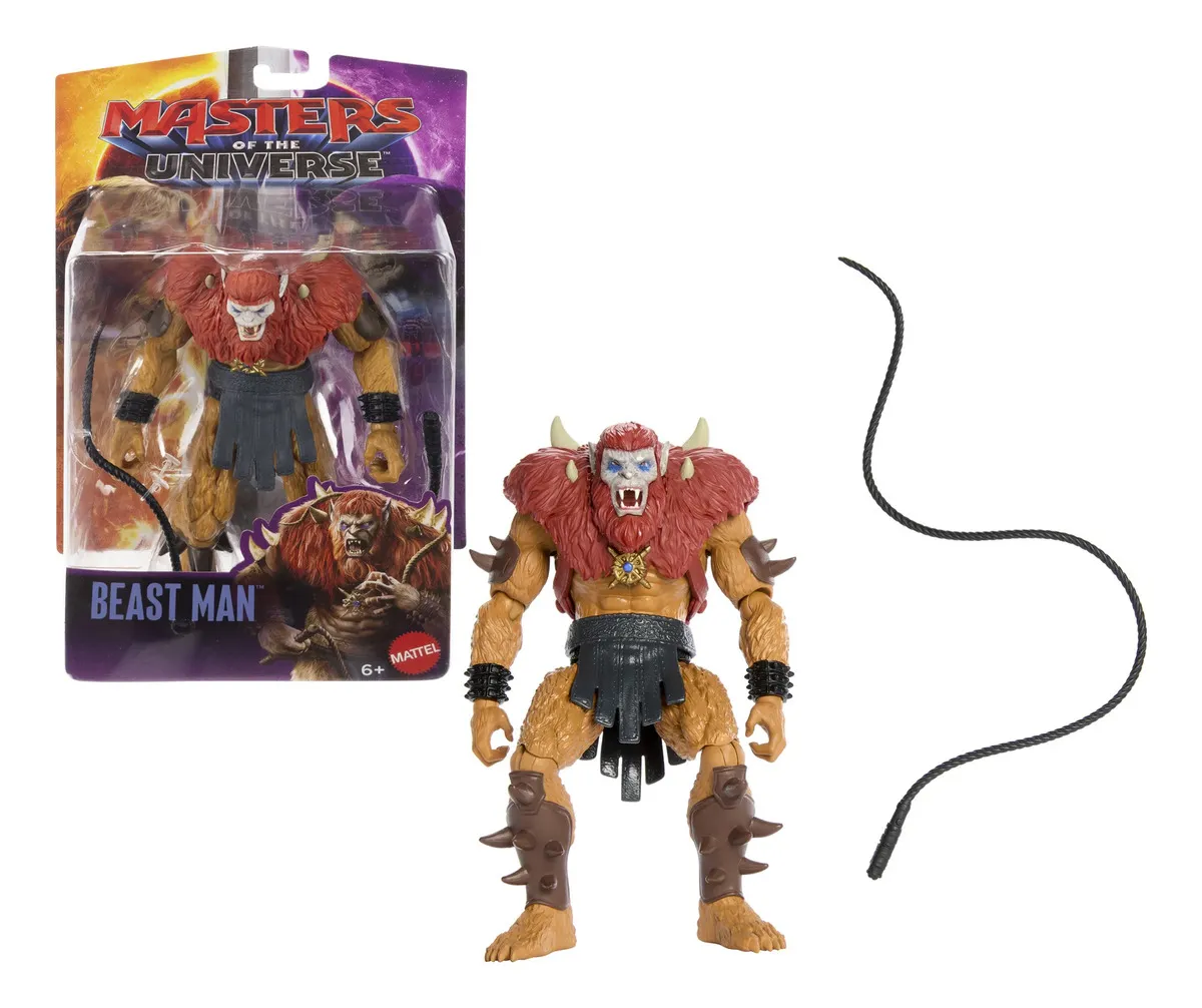Figura de ação Masters Of The Universe Beast Man +6 Mattel