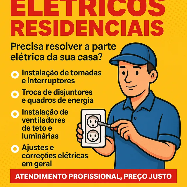 Reparo & Troca De Itens Eletricos Básicos