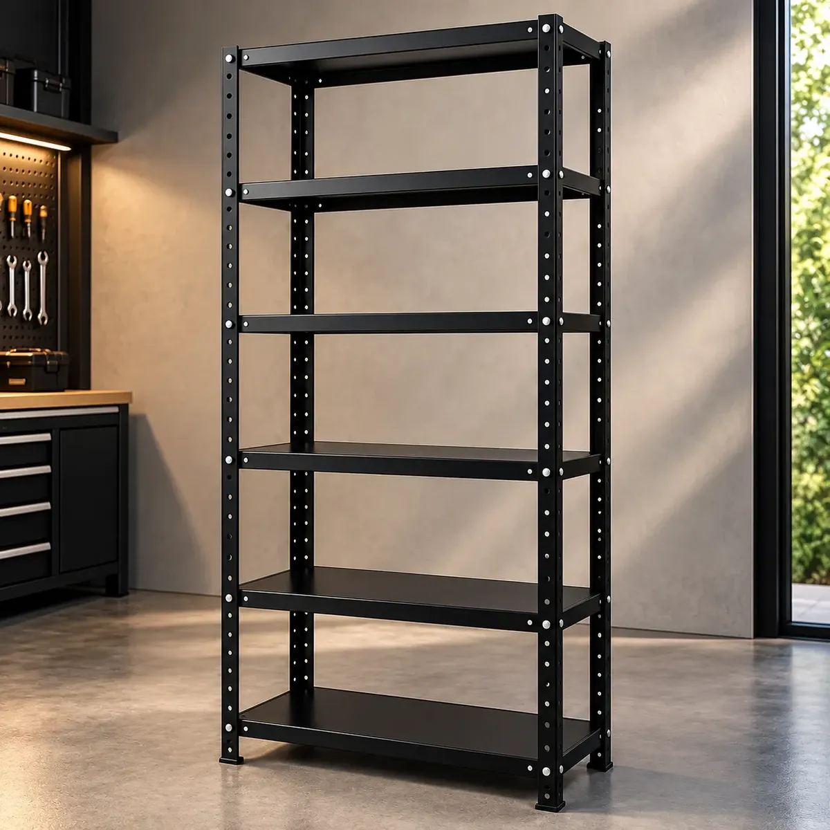 Estante De Aço 6 Prateleiras 198x70cm Multiuso Resistente
