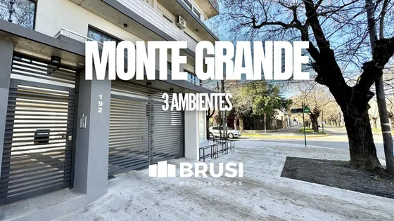 Venta Departamento 3  Ambientes Con Cochera En Monte Grande Centro