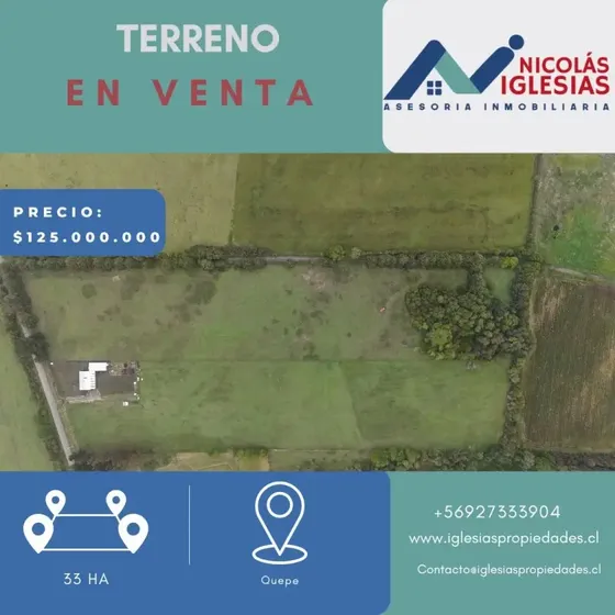 Venta Sitio Quepe