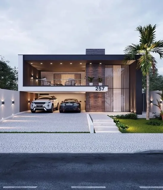 Moderna Casa En Construcción Colinas Del Oeste
