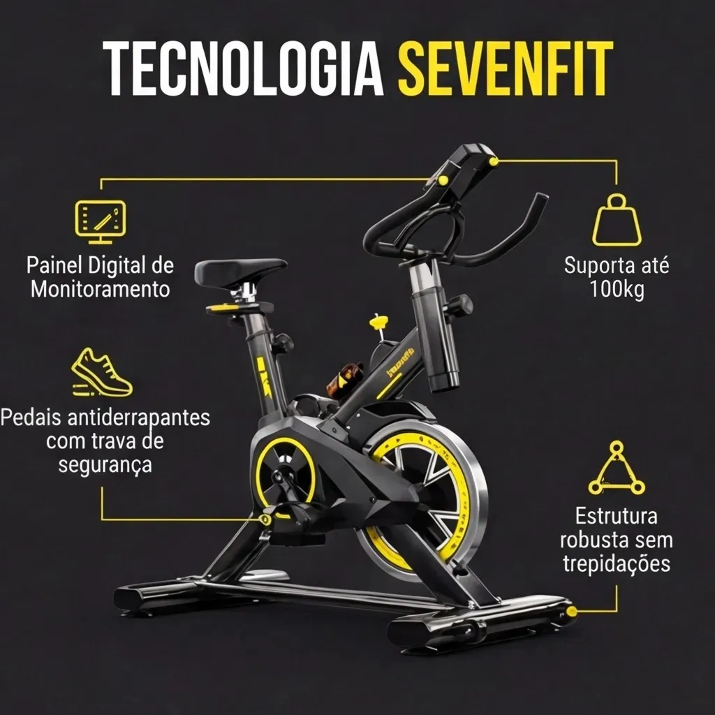 Detalhes da Bicicleta Ergométrica