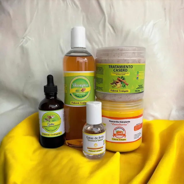 Línea Capilar Orgánica Para El Crecimiento Del Cabello