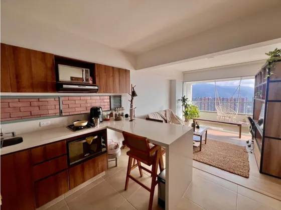 Venta De Apartaestudio En Monteazul, Sabaneta Con Hermosa Vista