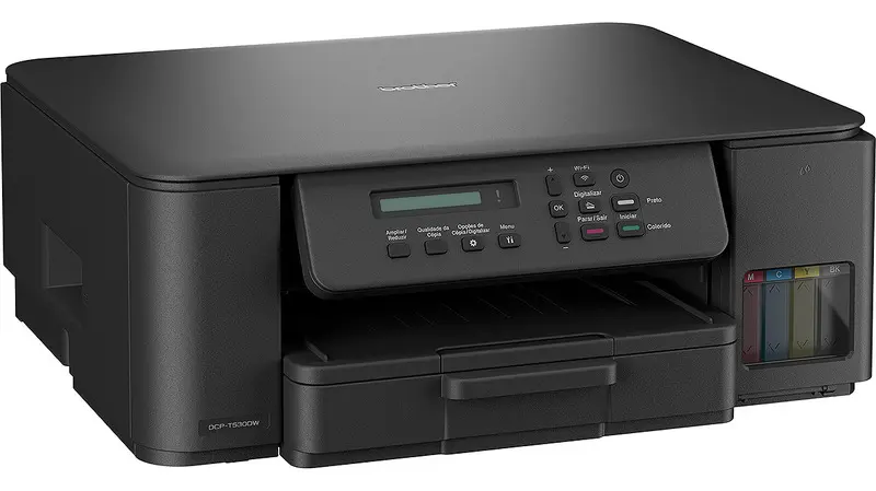 Impressora Brother Inkbenefit Dcp-t530dw Cor Preto 127/220 V 127/220v