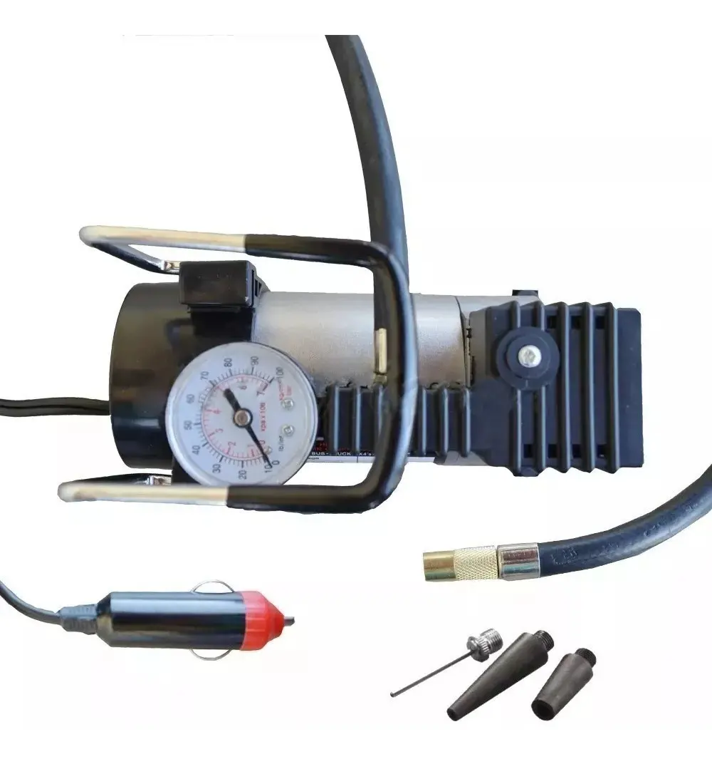 Mini Compressor Ar Portátil P Carro Moto Caminhão E Inflavel