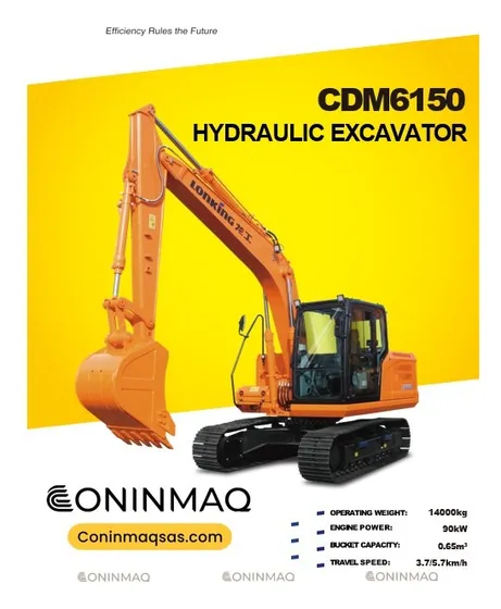 Excavadora Lonking Cdm150