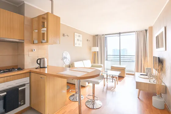 Venta Departamento Amoblado En Santiago