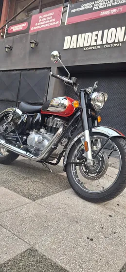 Royal Enfield 350 Classic Red Chrome