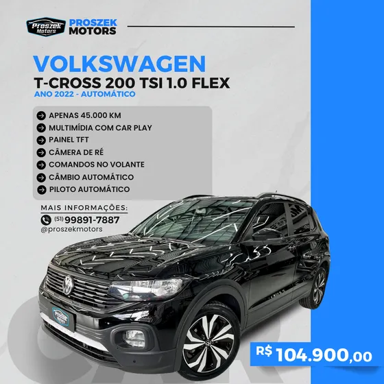 Volkswagen T-cross 1.0 200 Tsi Aut. 5p