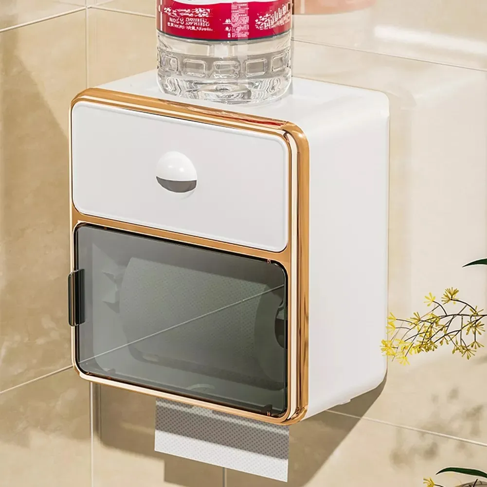 Organizador De Papel Higienico Estante Almacenamiento Baño
