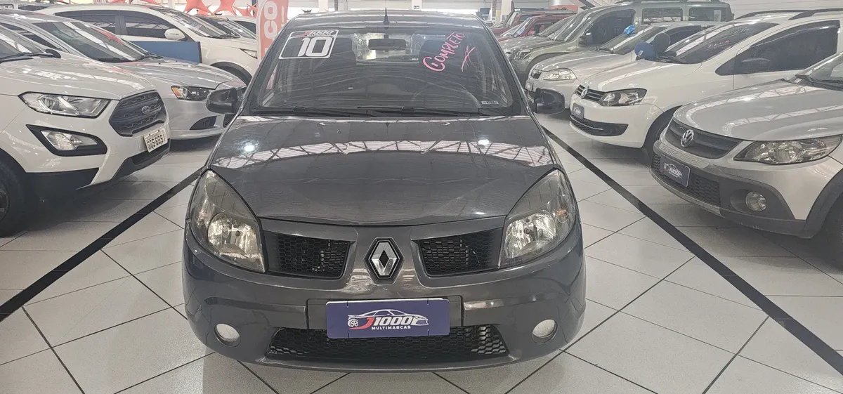 Renault Sandero 2010 1.6 8v Expression Hi-flex 5p — foto 2