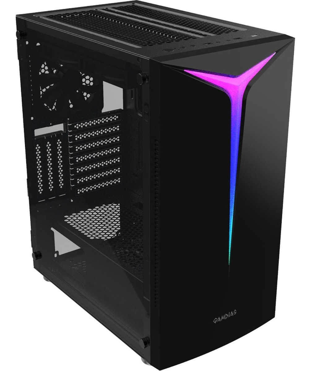 Gamer Gamdias Argus E2 Elite Cristal Templado Rgb Envío gratis