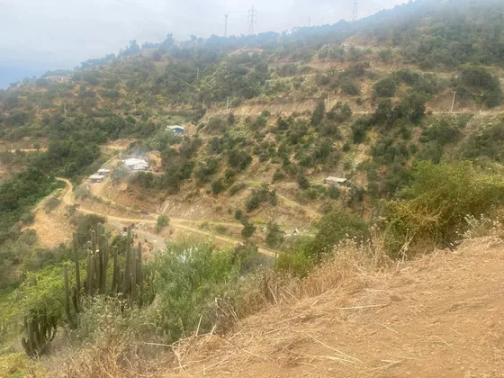 Terreno Con Linda Vista Lomas De San Isidro, Quillota