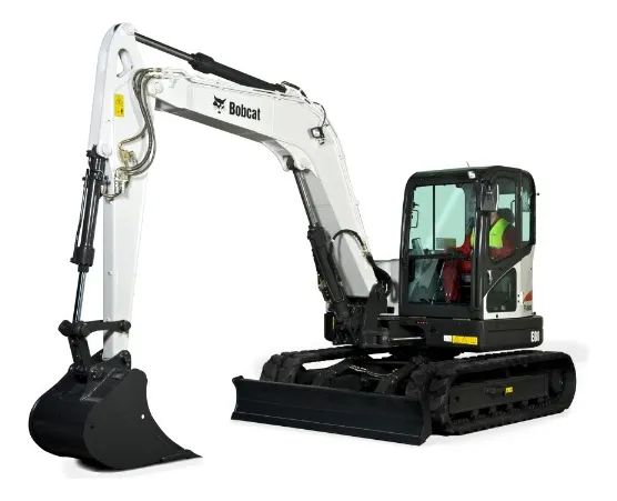 Miniexcavadora Bobcat E80 2017 2800hs