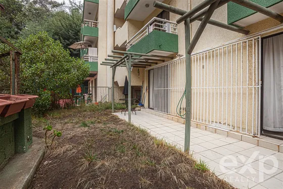 Depto En Venta De 1 Dormitorio Reñaca Con Jardín