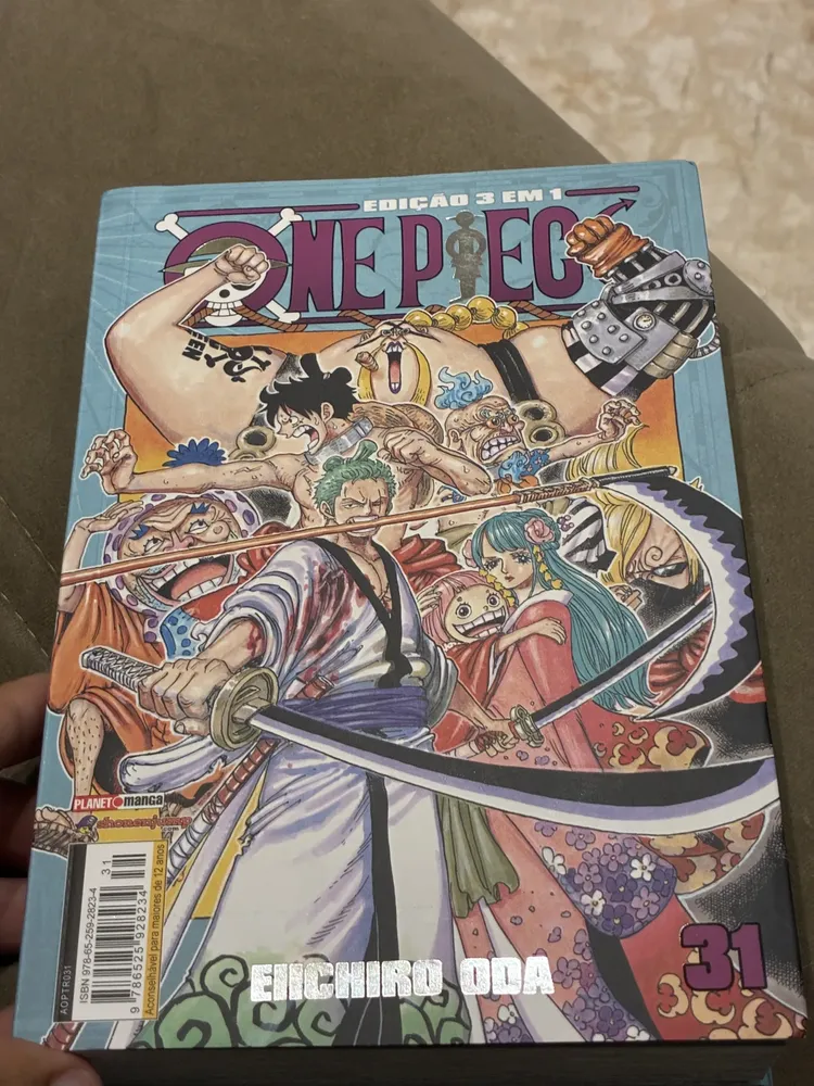 One Piece 3 em 1 Vol. 31 - Oda, Eiichiro - Panini - Capa Mole