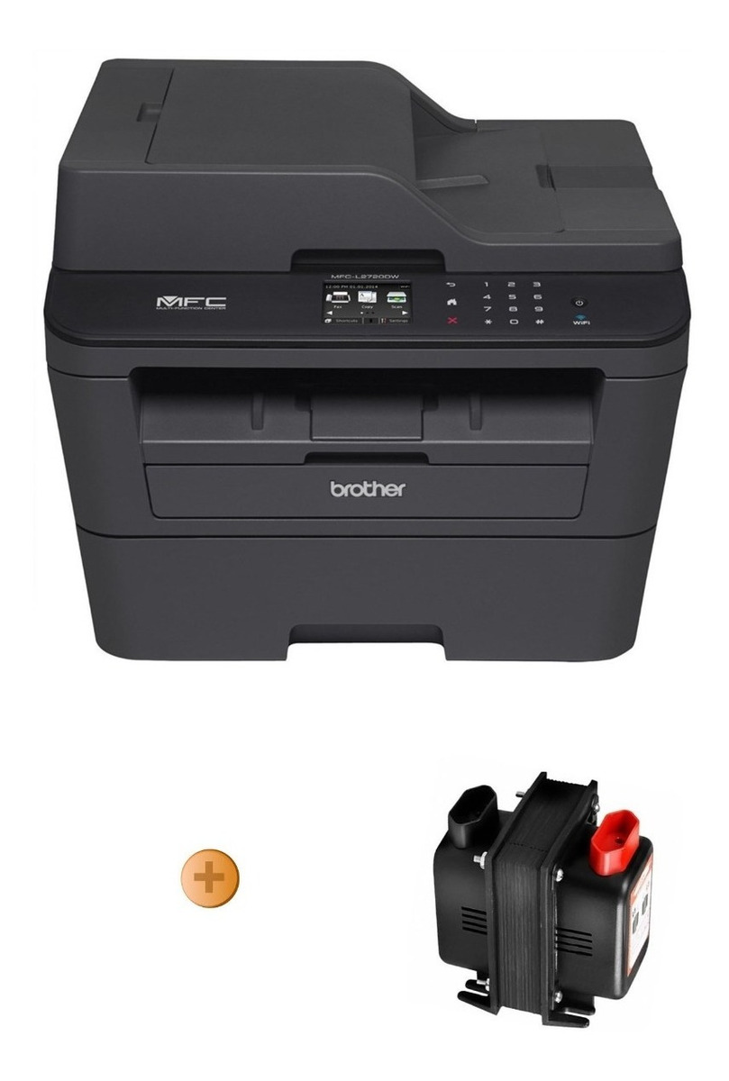 Impressora Multifuncional Brother Mfcl2720dw+transformador Frete grátis