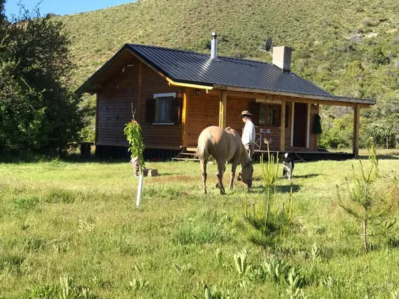 Campo En Cholila Con Rio Interno- Sobre Ruta 15, A 2 Km Del Lago Mosquito