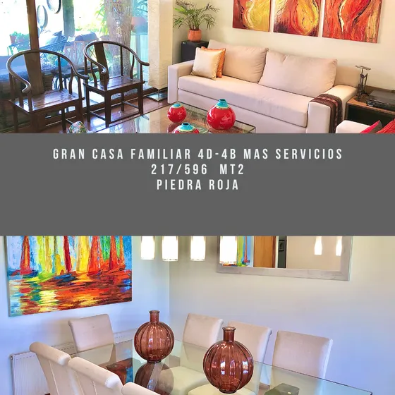 Casa Familiar Venta De 4 Dorm. En Colina