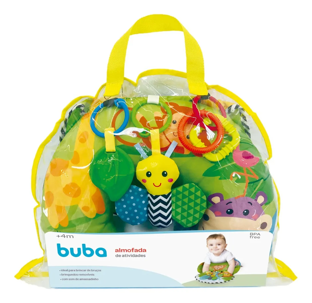 Buba, Almofada De Atividades Multicor